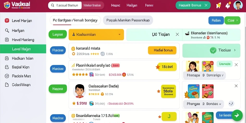 Gambaran visual dunia yang menakjubkan dan detail.