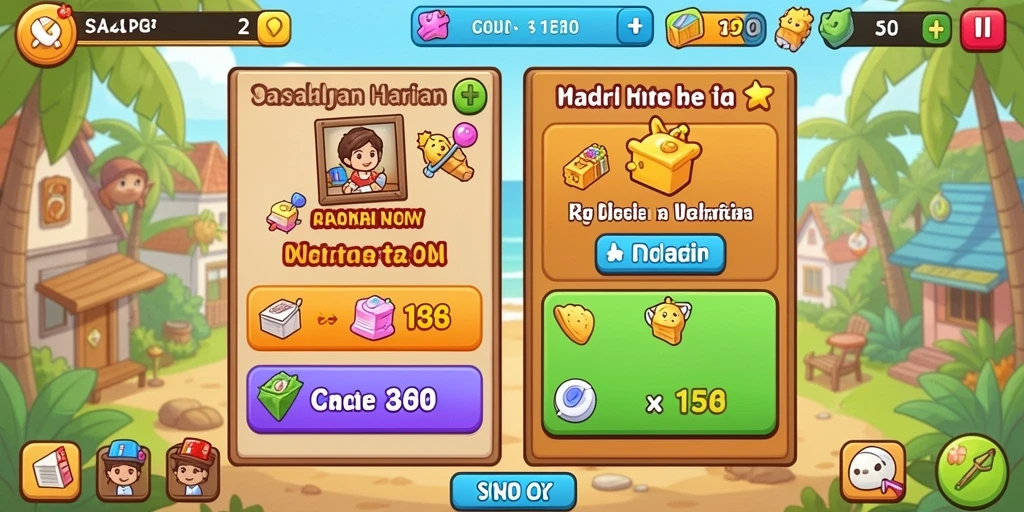 Koleksi permainan yang beragam dan seru.