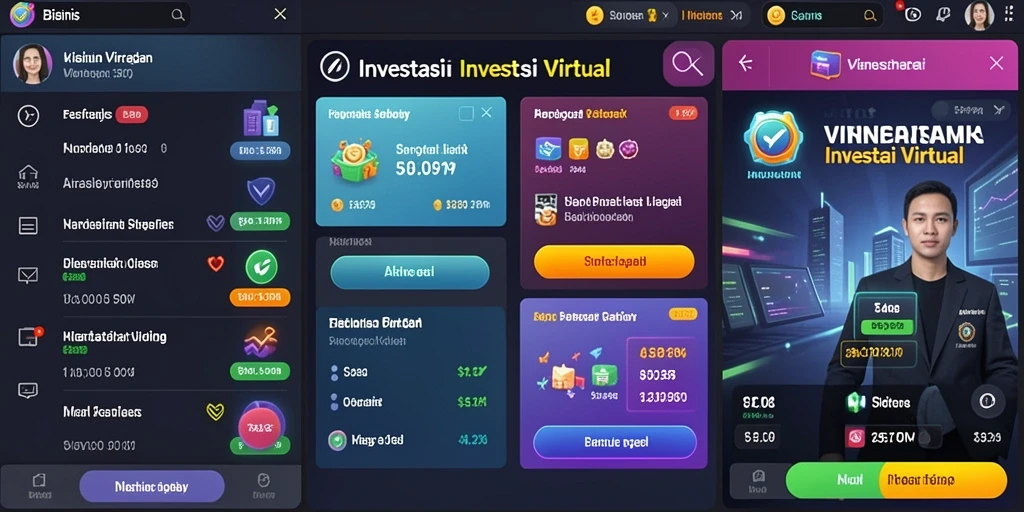 Tema permainan yang bervariasi dan menyenangkan.